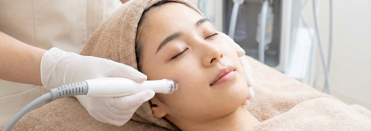 ハイドラジェントル施術画像